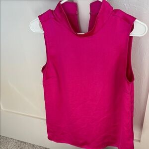 Express Fuchsia Sleeveless Blouse